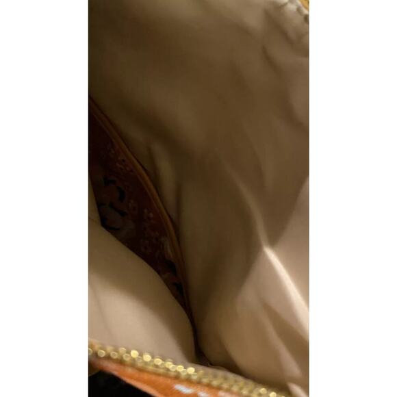 Rachel Pally Reversible Clutch Floral Yellow Orange Reversible - Picture 8 of 9